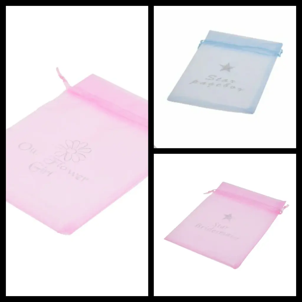 Printed Organza Bags