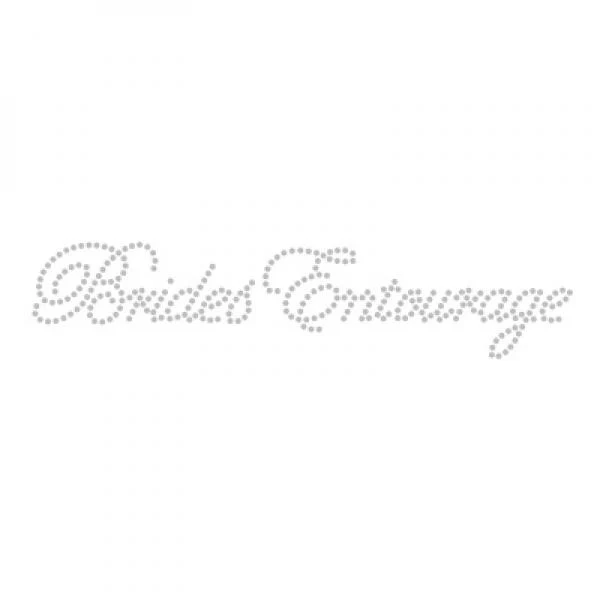 Bride Entourage Rhinestone Transfer
