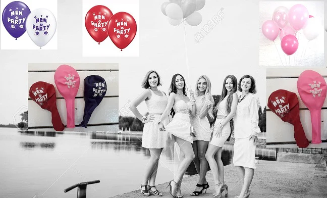 Hens Party Balloons