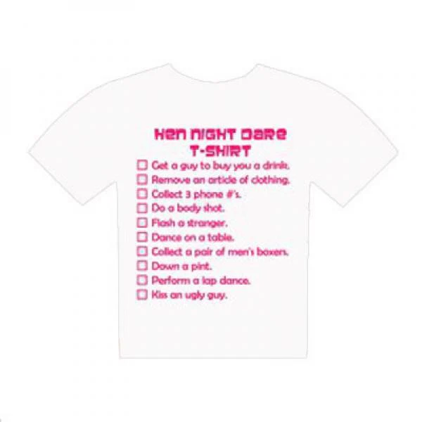 Hens Checklist T Shirt