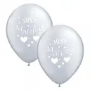 Just Married Balloons