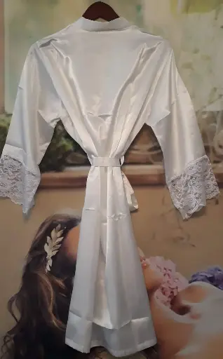 White Lace Gown